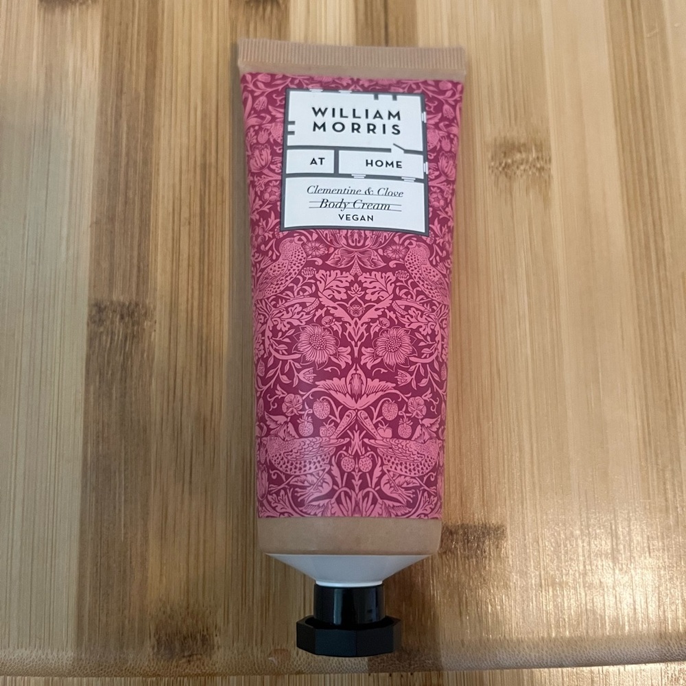 William‎ Morris Clementine & Clove Body Cream Vegan 3.4 oz NEW